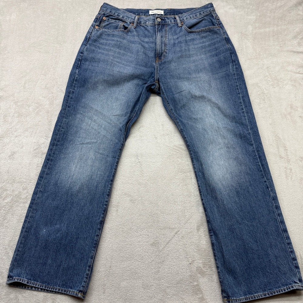 Gap Jeans Mens 36x32 Blue Relaxed Fit Stone Wash Loose Baggy Y2K Style Skater